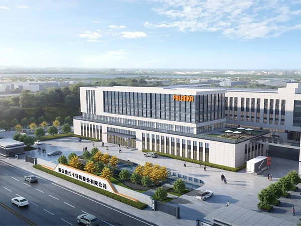 Pulankas 66 Hektar große neue Fabrik