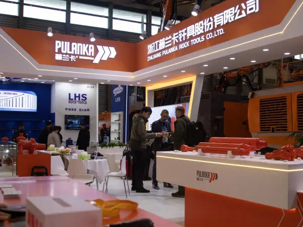 Bauma China 2024 im Shanghai New International Expo Center vom 26. bis 29. November abgehalten
