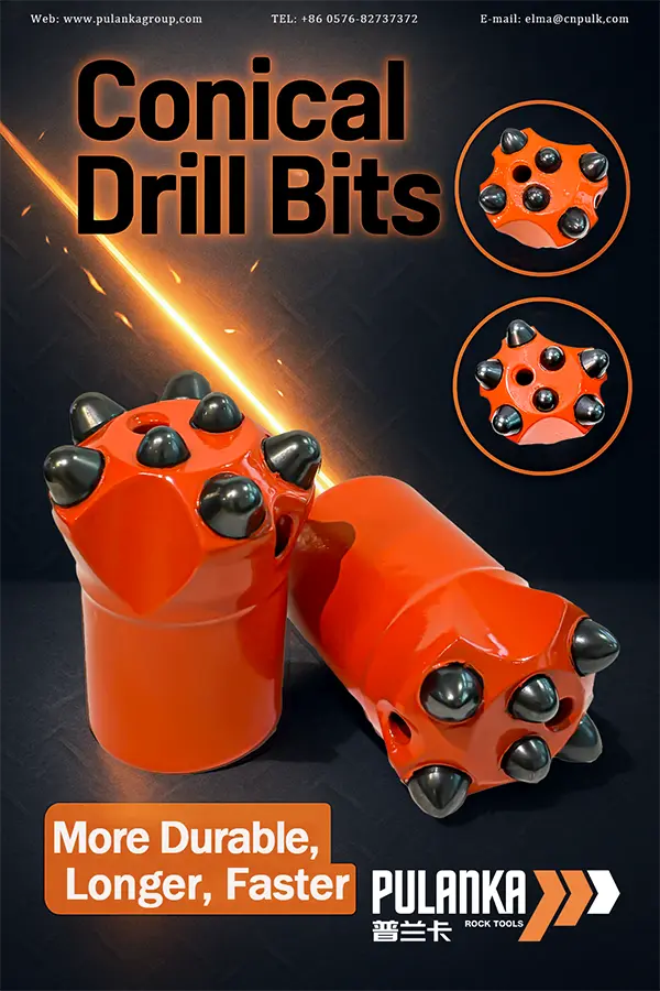 Taper Button Bit Hard Rock